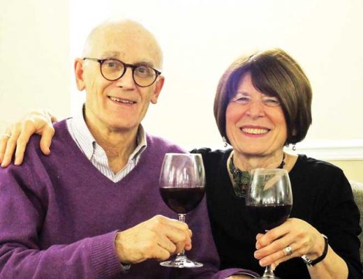 Tour guide seniors: Brian Lauder and Sharyn Seibert