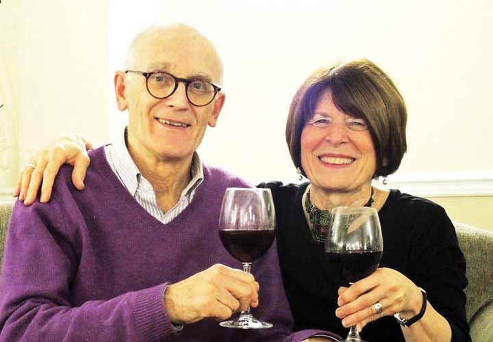 Tour guide seniors: Brian Lauder and Sharyn Seibert