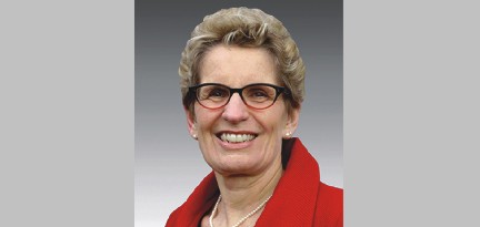 Ontario Premier Kathleen Wynne